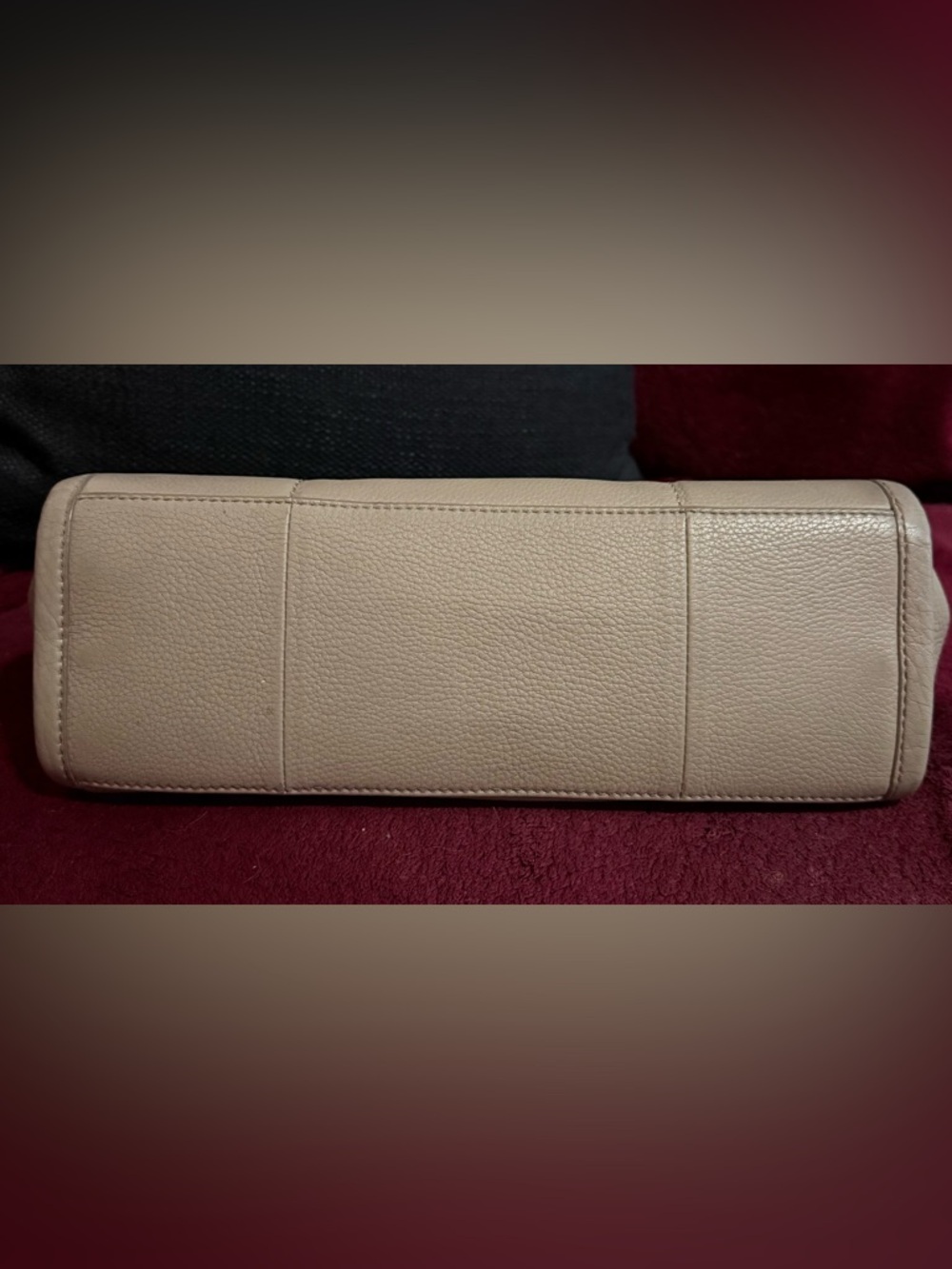 Tory Burch Britten Slouchy Tote - French Gray - Picture 8 of 12